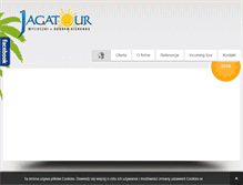 Tablet Screenshot of jagatour.pl